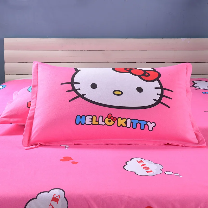 Unikids/милый мультфильм пододеяльник комплект постельных принадлежностей для