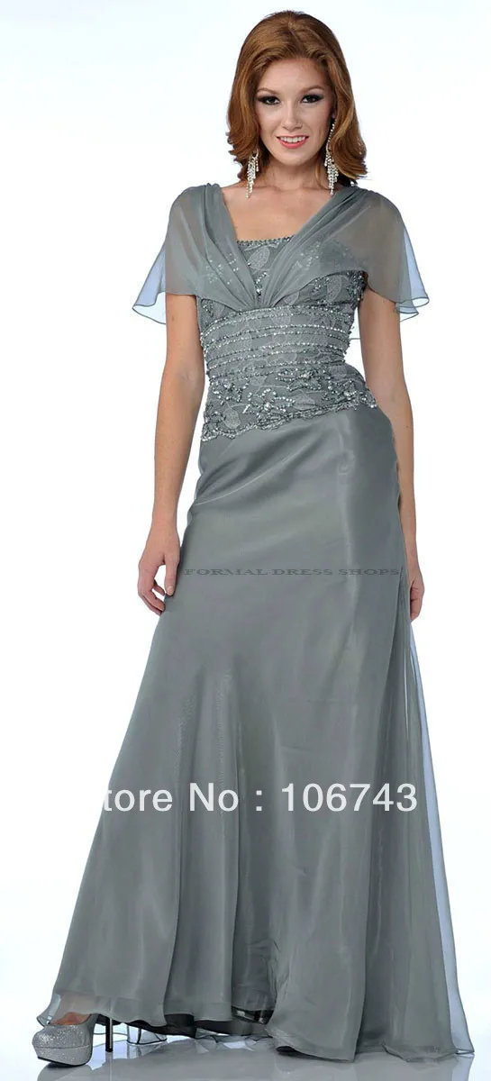 dress free shipping 2016 MOTHER OF BRIDE DRESS W/ SLEEVES ...