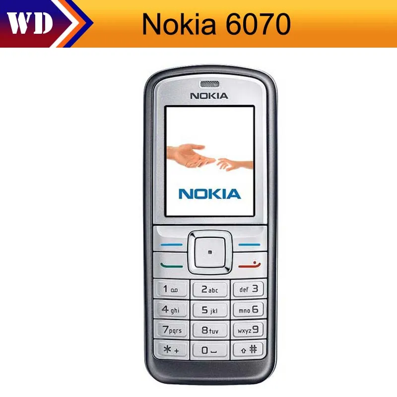 Цена за 6070 Оригинальный Разблокирована Nokia 6070 Восстановленное Мобильный Телефон 2 Г GSM Хорошее Nokia Мобильный Телефон Цена за 6070 Оригинальный Разблокирована Nokia 6070 Восстановленное Мобильный Телефон 2 Г GSM Хорошее Nokia Мобильный Телефон