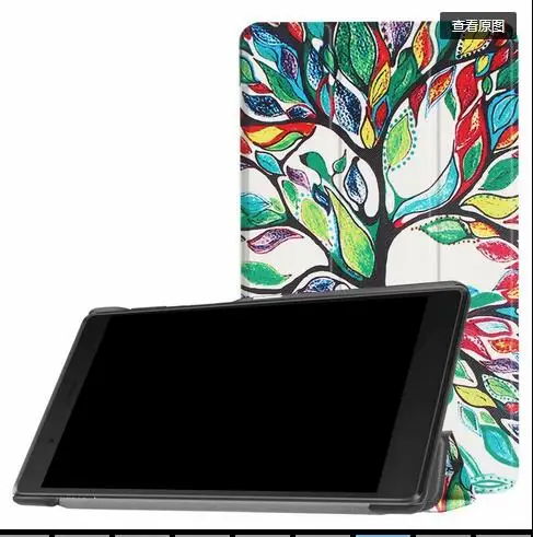 Чехол для lenovo tab 7 эфирные TB-7304F/I/X Funda подставка для планшета защитная Tab7 эфирные 7304F 7304I 7304 чехол флип+ ручка