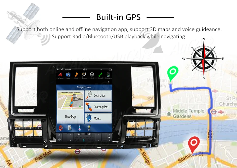 Android 6,0 10,4 ''Tesla для volkswagen VW T5 T6 Автомагнитола gps Mulltimedia- Bluetooth радио wifi 4G Вертикальная стерео