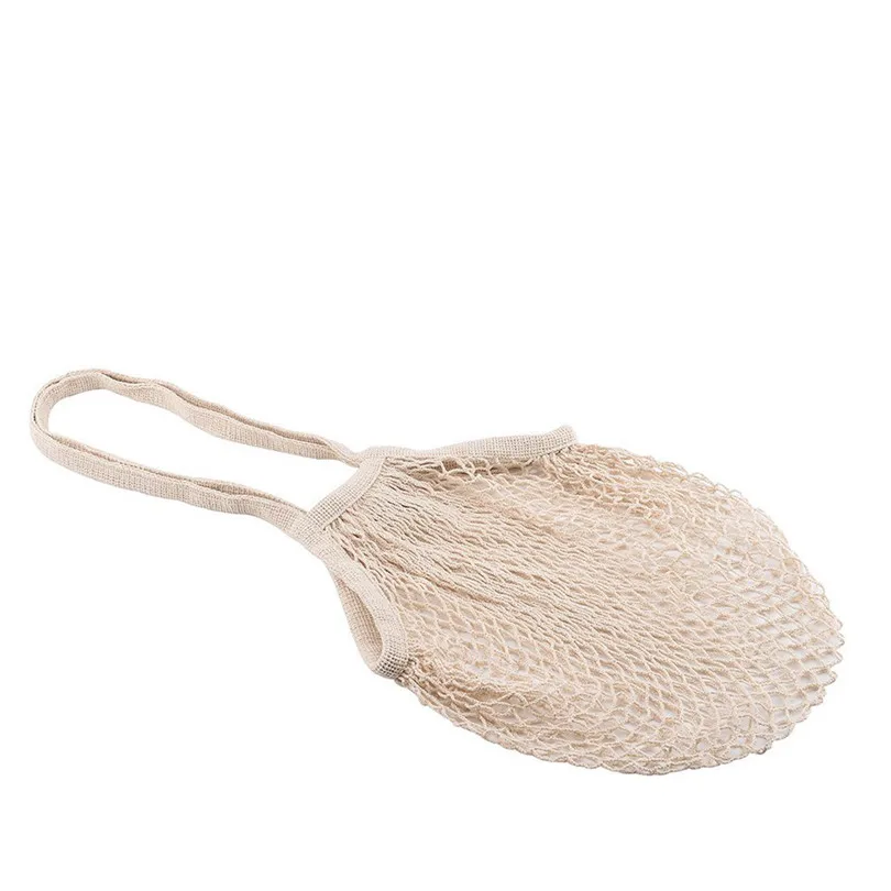 Shopping Bag portable Mesh Net Turtle Bag String Shopping Bag Reusable Fruit Storage Handbag Totes New (2)