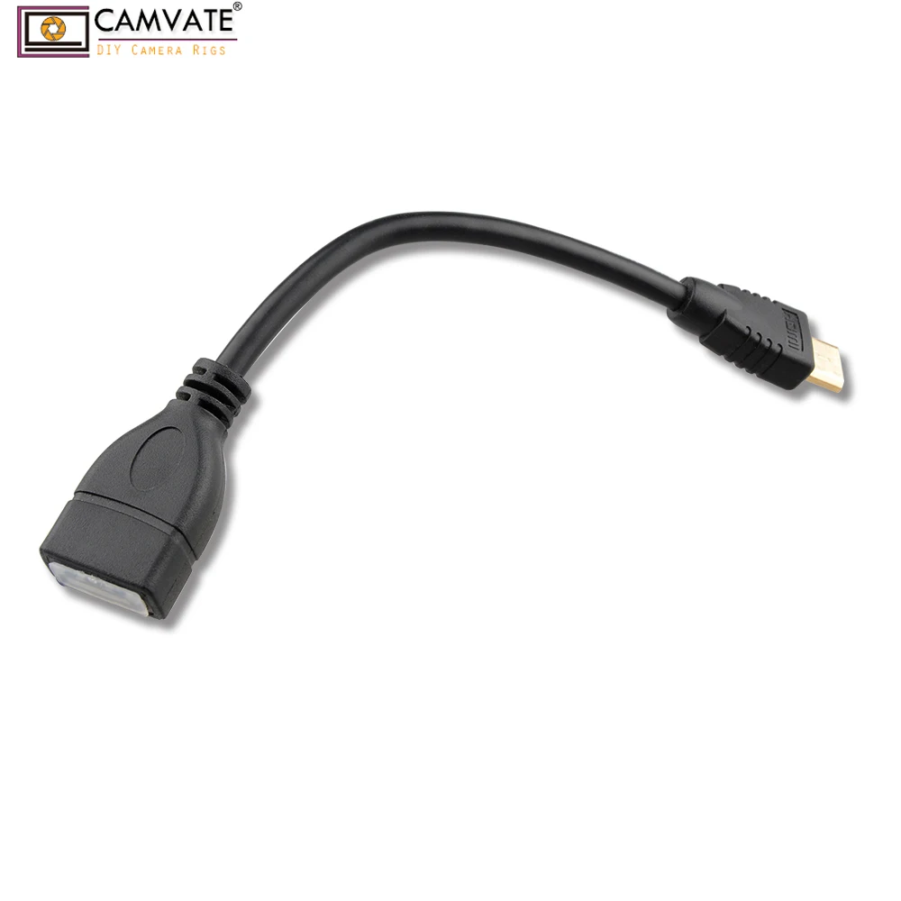 Стандартный HDMI Мини (тип C) штекер на A) гнездо адаптера (6 дюймов) для DSLR камеры