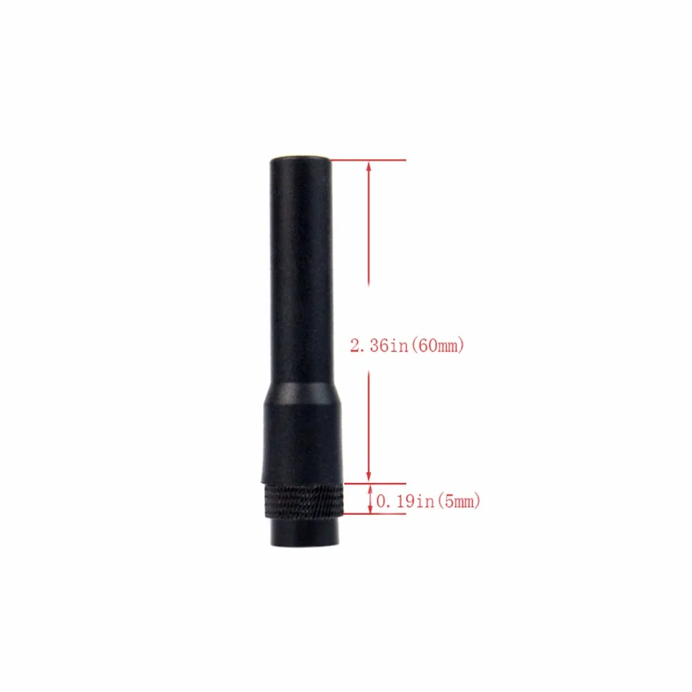 2 шт. Retevis RT20 антенна SMA-M VHF/UHF 144 МГц/430 MHz Walkie Talkie аксессуары для Baofeng Retevis YAESU C9004M
