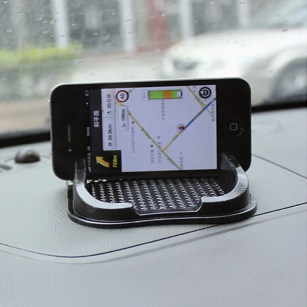 

Multi-function car Anti Slip pad Rubber Mobile Sticky Dashboard Phone Shelf Antislip Mat For GPS MP3 Cell Phone Car Styling