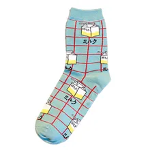 1 пара модные женские удобные повседневные хлопковые носки женские носки без пятки Чехлы для молока короткие носки z319