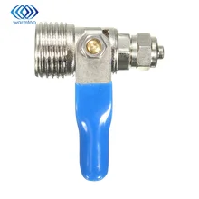 1/2 ''-1/4'' RO фильтр подачи воды адаптер шаровой кран обратного осмоса переключатель сплава прочное качество