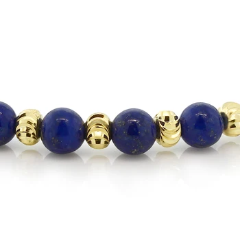 Bracelet Lapis Lazuli Et Or