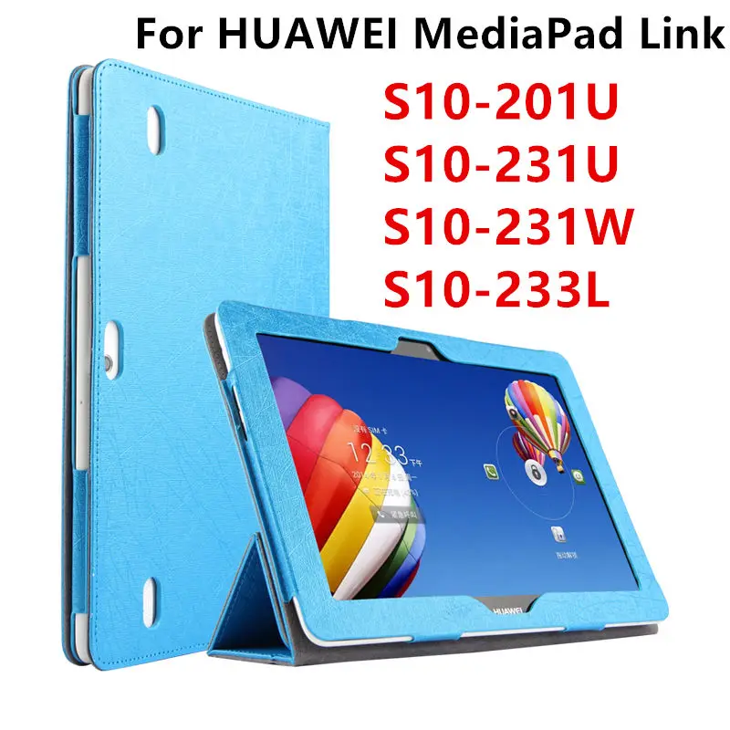 Case For Huawei MediaPad Link PU Protective Smart cover Protector Leather font b Tablet b font