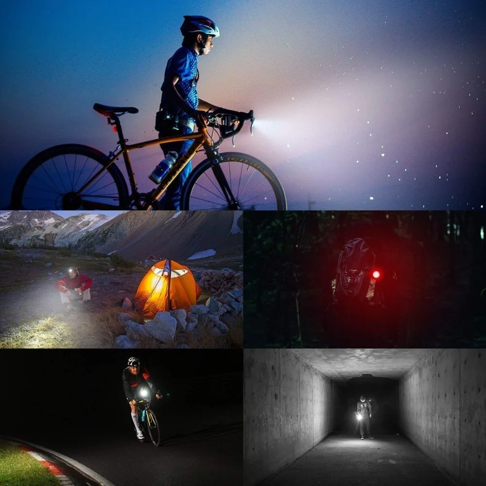Bicycle Light Built-in battery Rechargeable USB LED Bike Light Flashlight With Mount Bicycle Accessories Rear light Headlights Bicycle Light Built-in battery Rechargeable USB LED Bike Light Flashlight With Mount Bicycle Accessories Rear light Headlights