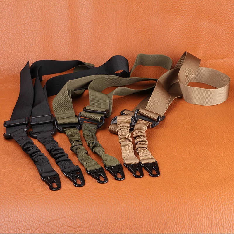 

ohhunt Nylon Multi-function Adjustable Two Point Tactical Hunting Gun Strap Outdoor Airsoft Mount Bungee System