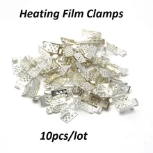 Accessoires de Film chauffant pour sol, 10 pièces/lot, pinces de connexion pour tapis de sol chaud