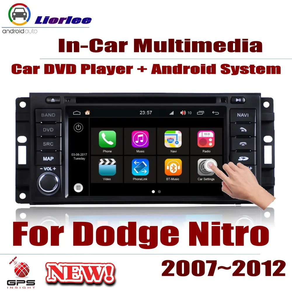 

Car Radio DVD Player GPS Navigation For Dodge Nitro 2007~2012 Android HD Displayer System Audio Video Stereo In Dash Head Unit