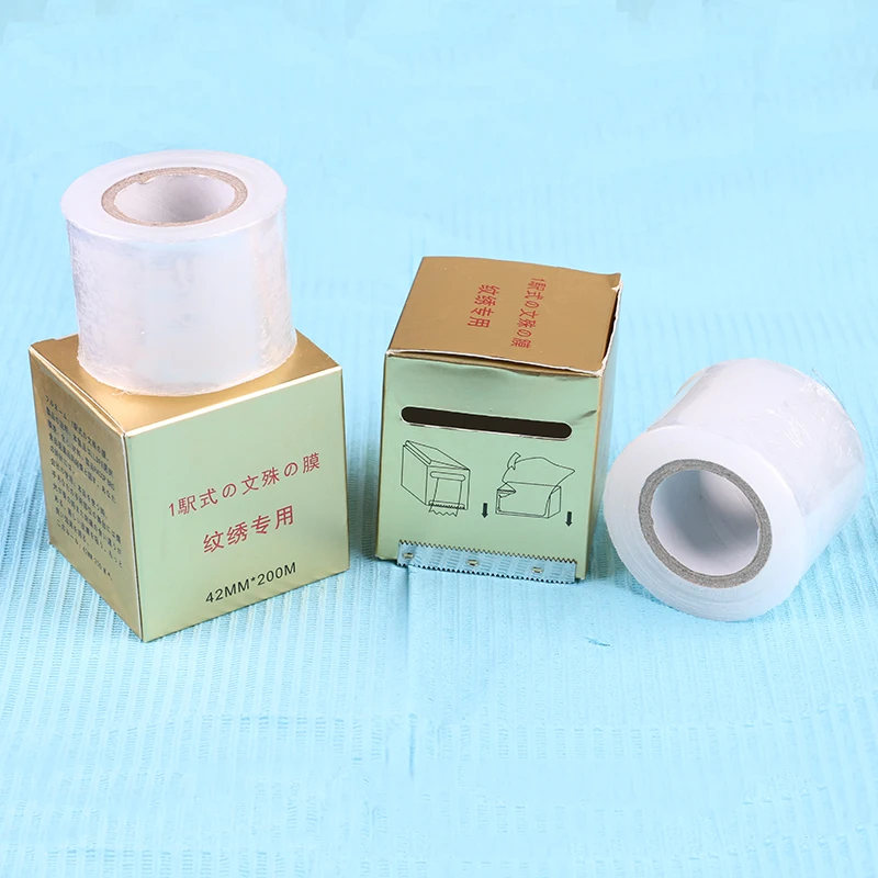 

Plastic Wrap Permanent Make-up Disposable Soft Makeup Supply with High Quality