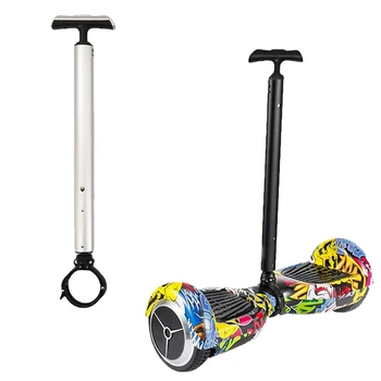 

6.5 10 Inch 2-Wheel Self-Balancing Scooter Handle Armrests Flexible Handlebar Skateboard Telescopic Rods Handlebar Skateboard
