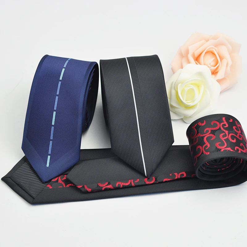 

New Style mens tie Skinny Classic Neckties For Men Silk High Level Free shipping Black Navy Business Wedding