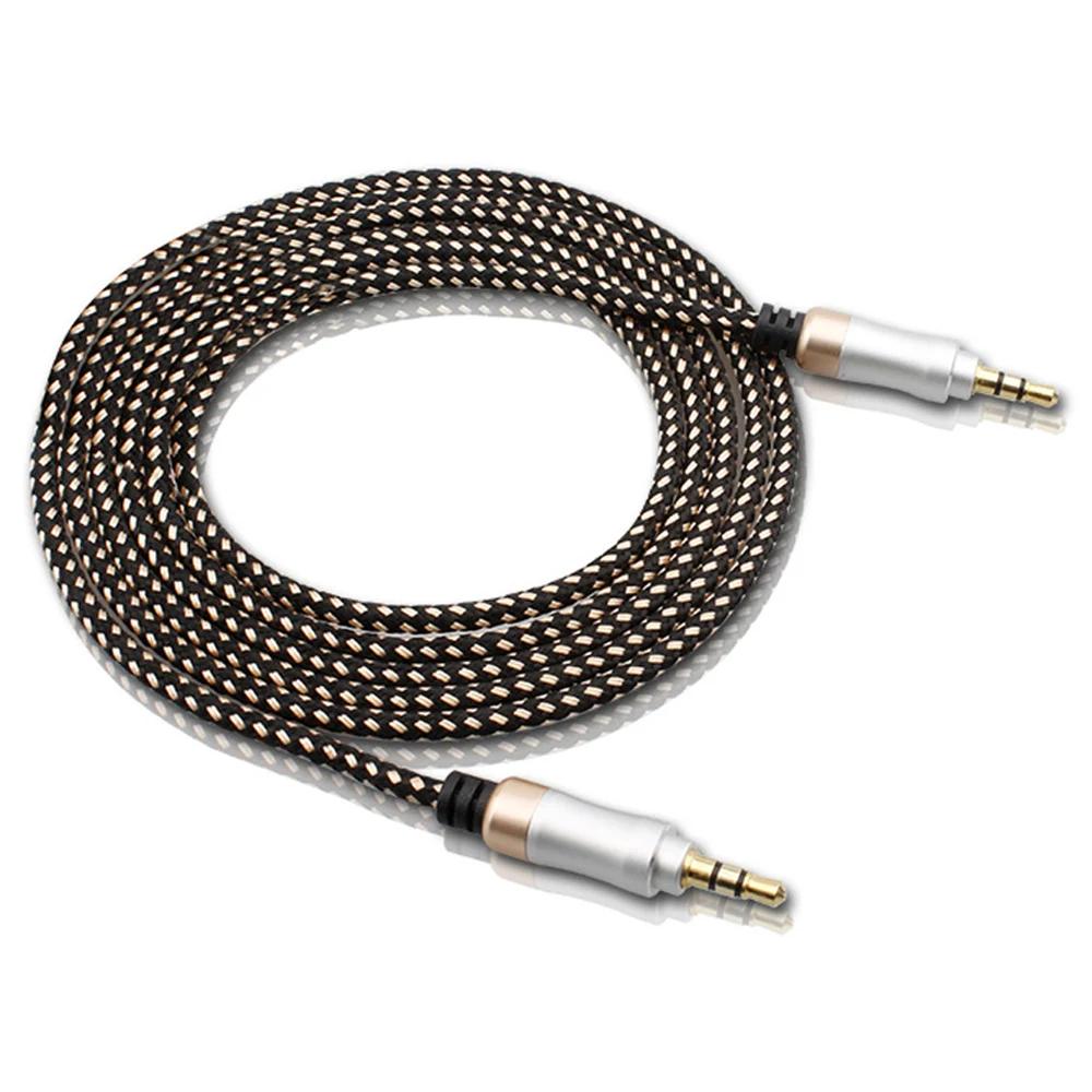 Aliexpress.com : Buy 3.3FT 3.5mm Audio Cable Car Stereo AUX Cable Extension Cord Braided Wire ...