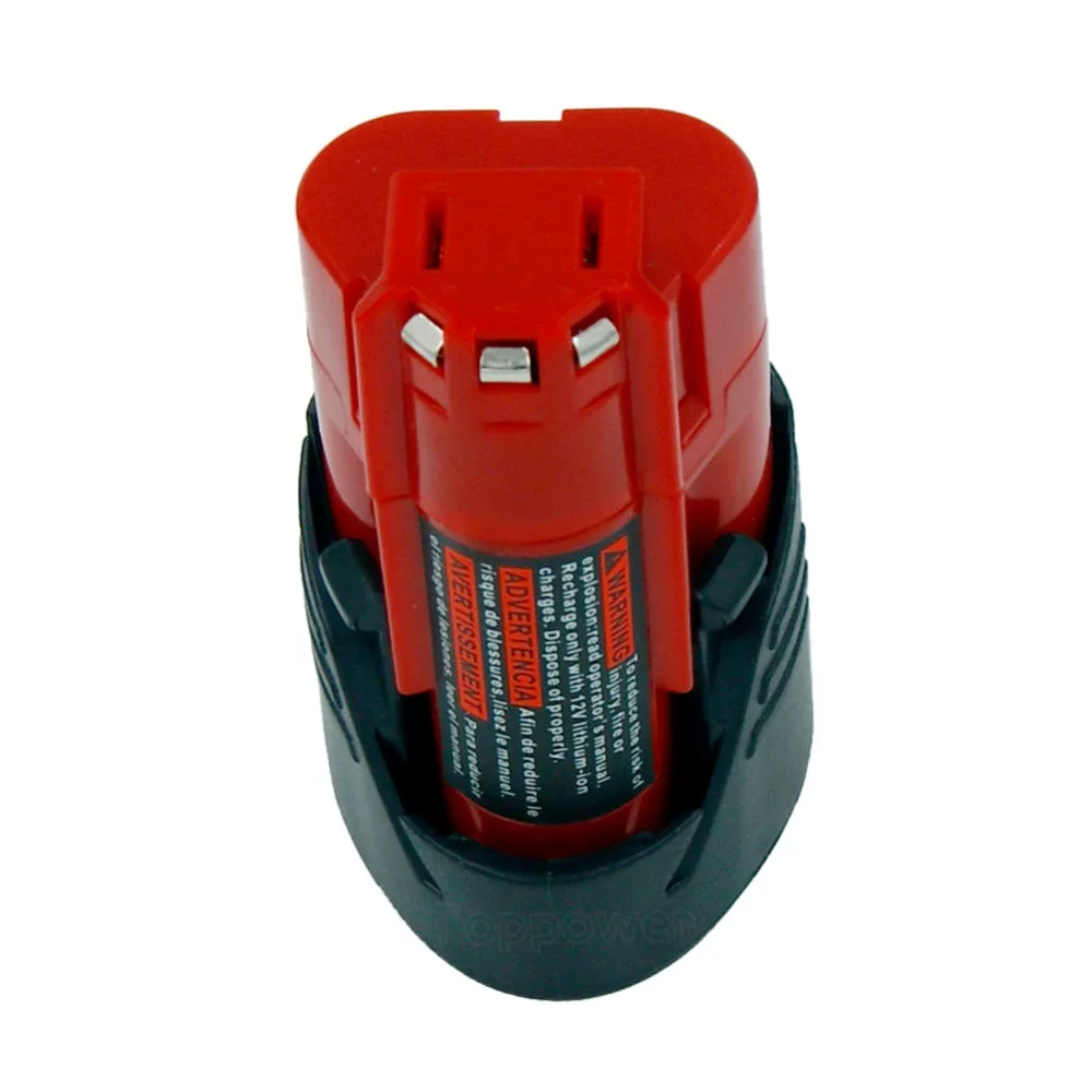 LERRONX 12V 2000mAh литиевая аккумуляторная батарея для Milwaukee M12 48 11 2401 2411 2440 литий ионная
