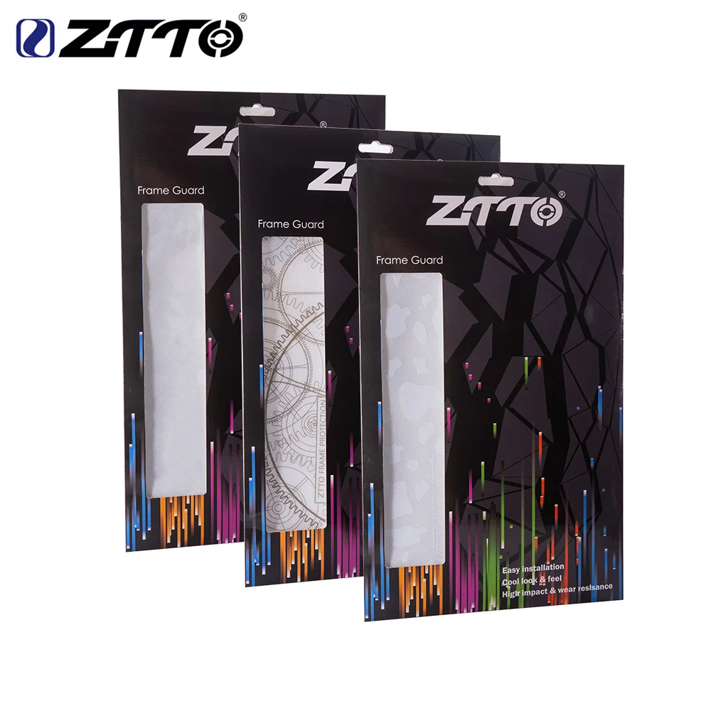 ZTTO 3D MTB велосипедная Рама устойчивая к царапинам защита съемные наклейки горный
