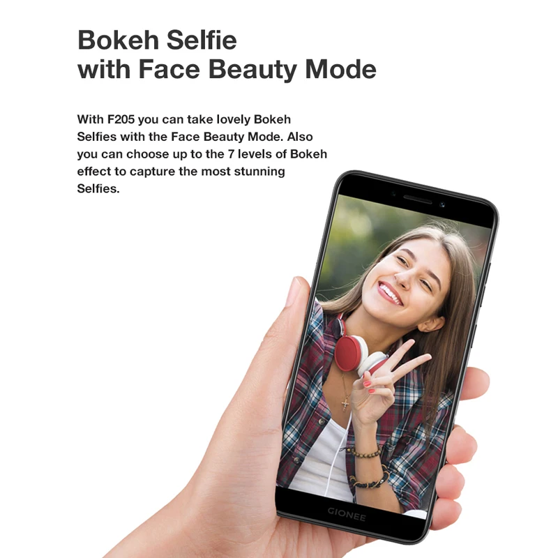 Новый оригинальный GIONEE F205 Android 7 1 MTK6739 4 ядра 3 ГГц г LTE смартфон 5 45 дюймов 2 ГБ