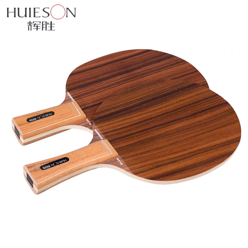 Huieson Prime Rosewood Table Tennis Blade 7 Ply Solid Pure Wood Powerful Ping Pong Blade Table Tennis Racket DIY Accessories