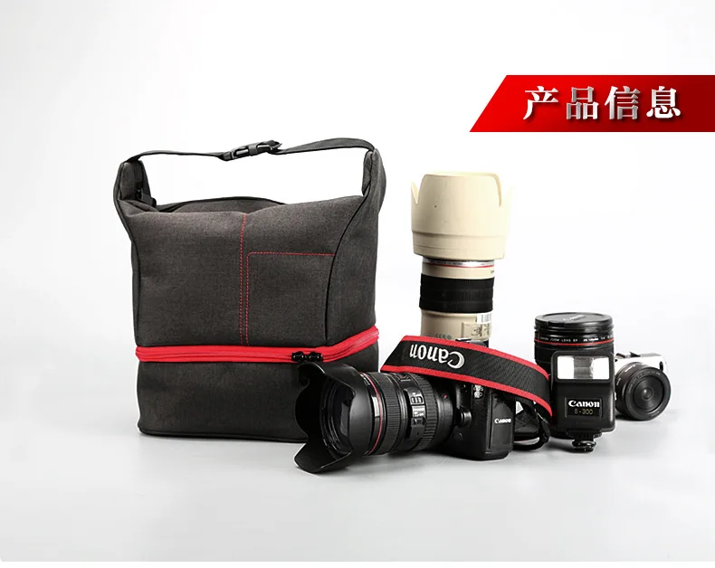 Водонепроницаемая сумка для камеры SLR, сумка для путешествий, сумка для камеры через плечо, портативный чехол для камеры DSLR, рюкзак для фотосъемки
