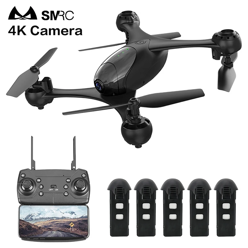 SMRC M6 1080 P וידאו RC Drone HD Gimbal כפול מצלמות WIFI FPV Quadcopter App  מרחף הכבידה אובייקט מעקב מצב החובט נוסף|Camera Drones| - AliExpress