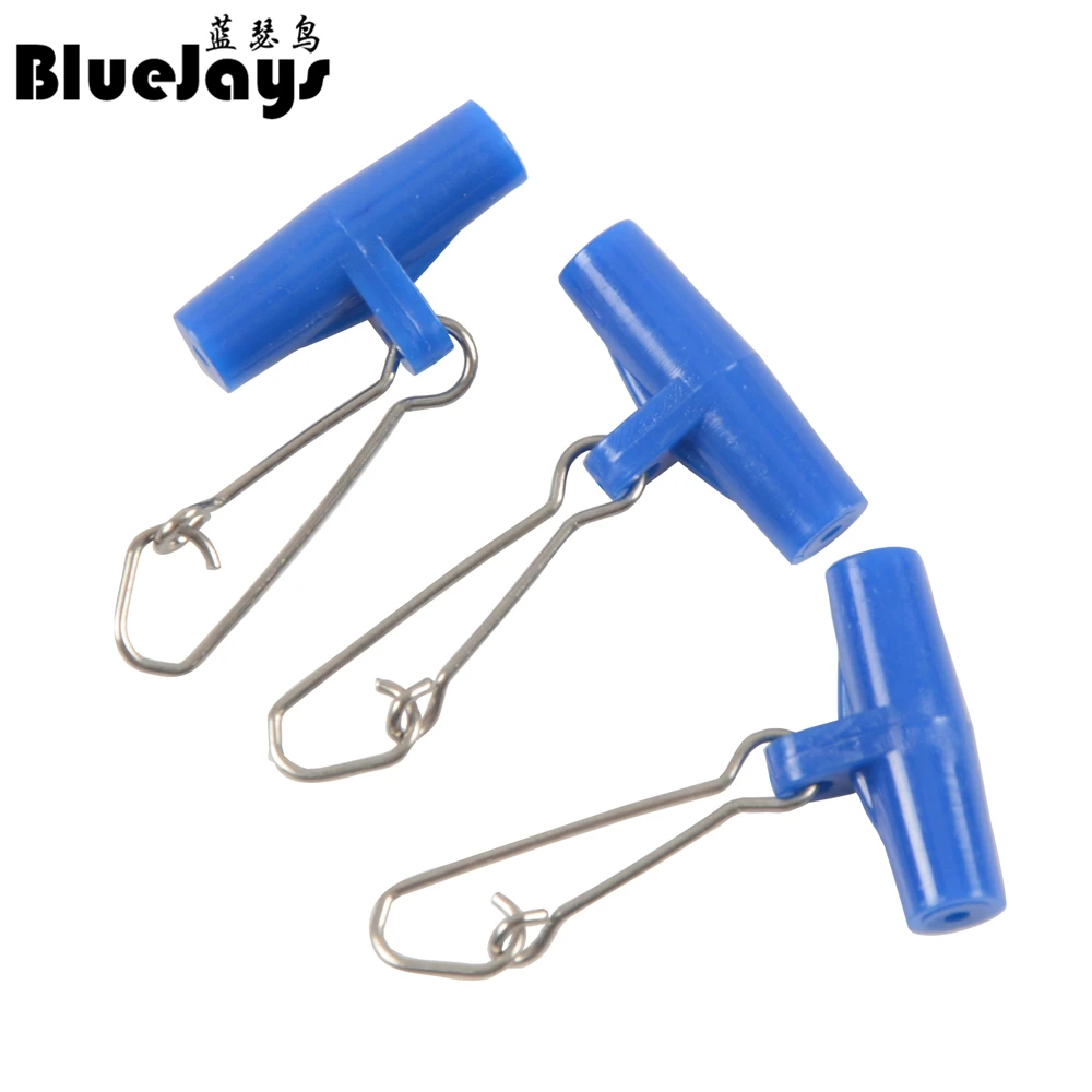 10pcs Fishing Rig Sinker Holder Clip Snap Weight Slider Saltwater Free Running Rig Bank Fishing