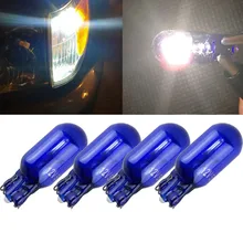 10 pçs t10 w5w 194 168 501 cunha halogênio bulbo 12 v 5 w branco para o lado do carro fabricante lâmpada de luz