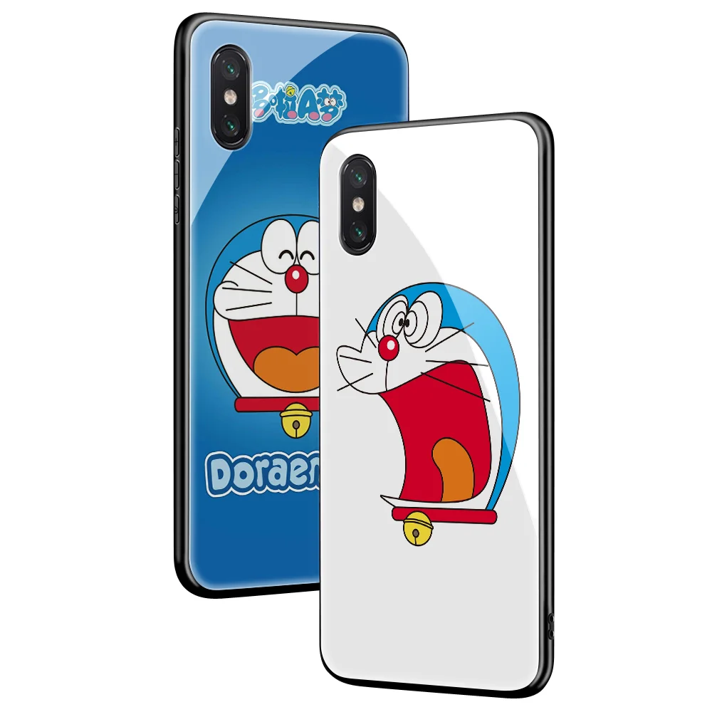 

Customizs Glass Phone Case For iphone 7 X 8Plus 9H DIY Tempered glass Phone case for iPhone 5S SE 6 6s XSMax XR Cartoon Custon