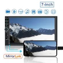 MP5 Bluetooth 2 Din автомагнитолы Авторадио &quot7&quot мультимедийный плеер