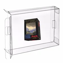 H 50 шт. Прозрачная Коробка Чехол CIB протектор для Atari Jaguar игры Картридж коробка