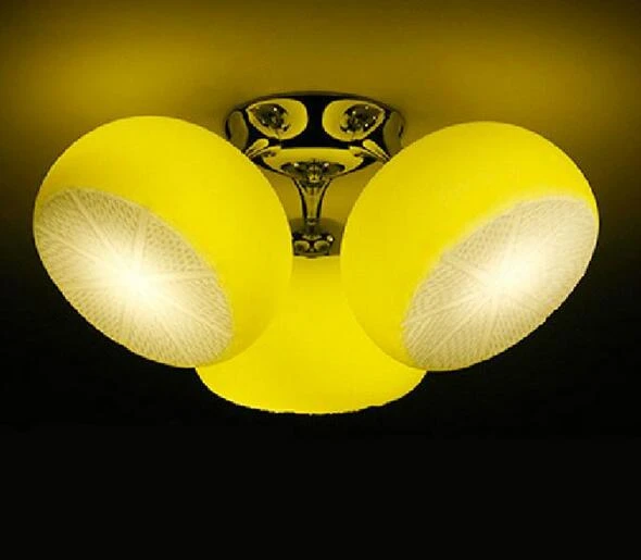 Abat Jour En Verre Au Citron Pour Chambre D Enfant Design Moderne Orange Luminaire Decoratif De Plafond Ideal Comme Cadeau 46x23cm Ac100 240v Aliexpress