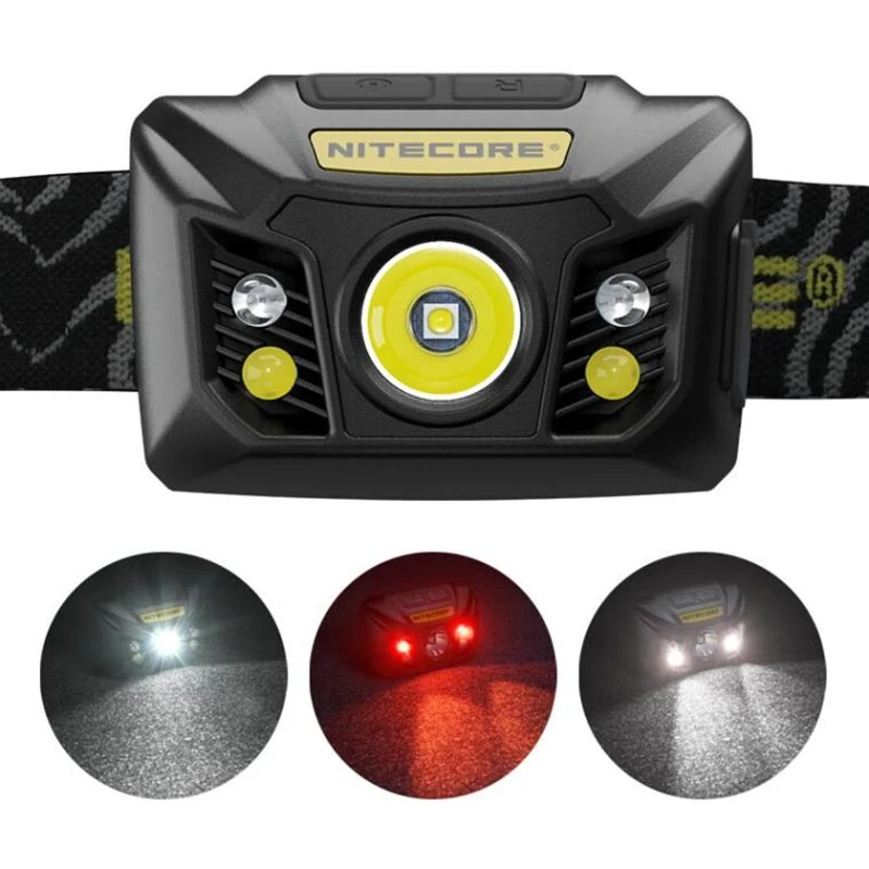 

Rechargeable LED Headlamp NITECORE NU30 CREE XP-G2 S3 max. 400 LM 5 modes waterproof with Built-in 1800mAh Li-ion battery