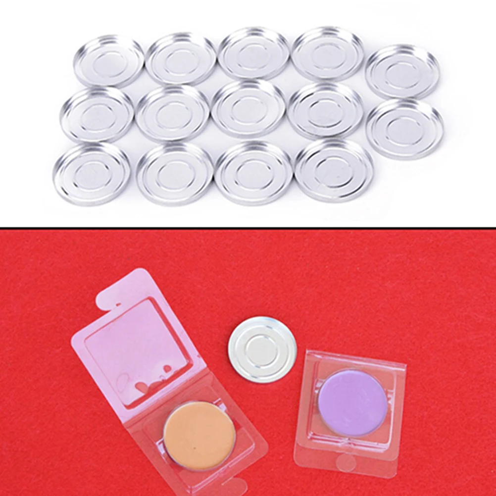 

DIY Makeup Cosmetic Empty Aluminum Cases Pans For Eyeshadow Eye Shadow Container Pans Palette Case Makeup Tool 10 PCS 36.5mm