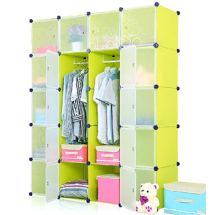 Children S Wardrobe Simple Wardrobe Diy Green Creative Magic Piece