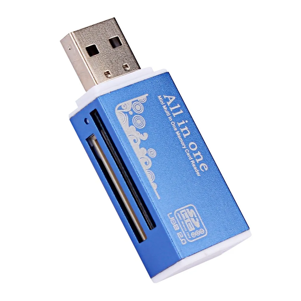 USB 2,0 все в 1 мульти карт памяти для Micro SD SDHC TF M2 MMC