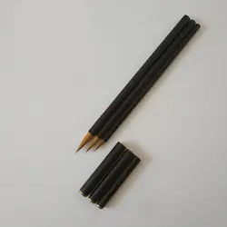 3 предмета в комплекте китайской каллиграфии ручки куница щетки для волос живопись 3 размеров Китайский кисть для записи высокого качества