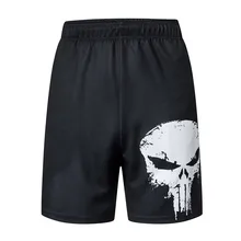 New Fashion Marvel Men Sporting Beaching Shorts Trouser Bodybuilding Sweatpants Fitness Superhero Jogger Casual Gym Men Shorts