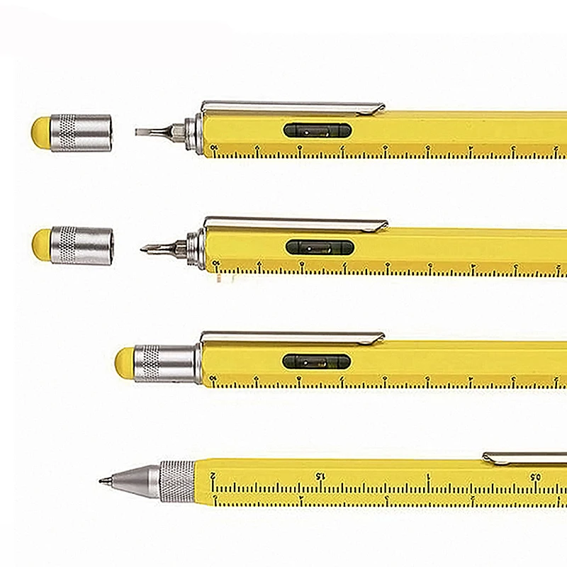 Многофункциональная ручка для инструментов, металлическая ручка с подставкой, Высококачественная шариковая ручка с сенсорным управлением, ручка для подписи