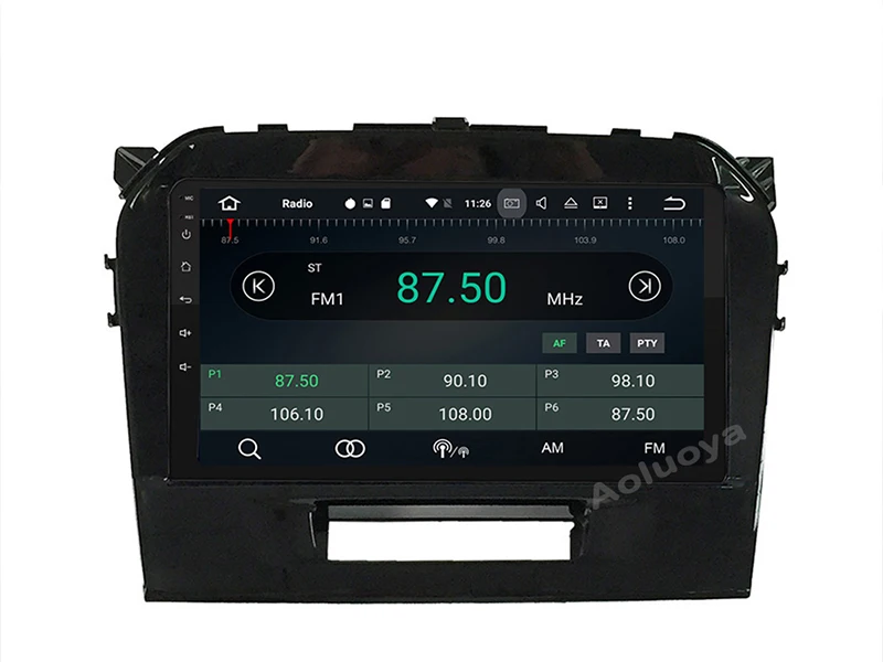 Sale Aoluoya 9" IPS 2G RAM 2 din Android 7.1 CAR DVD Player For SUZUKI Vitara 2015 2016 car Radio GPS Navigation multimedia WIFI DAB 3