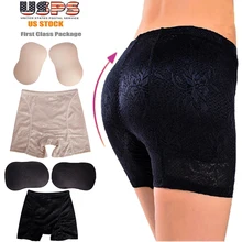 FLORATA пикантные для женщин Butt Booster Бесшовные Мягкий Корректирующее белье для ягодиц трусики нижнее бельё для девочек Shaper