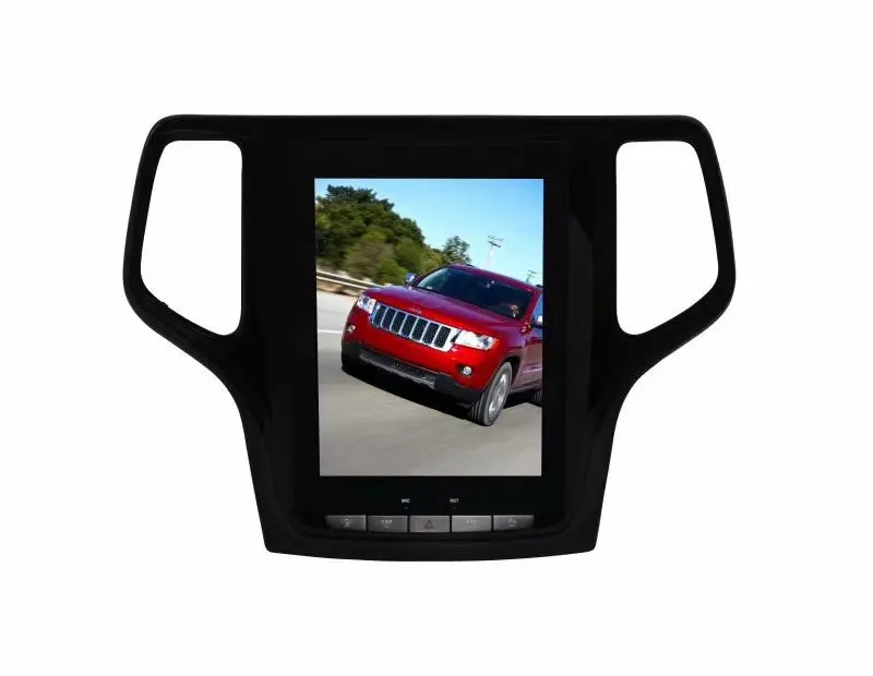 10," Tesla стиль android 7,12 автомобильный DVD мультимедийный плеер для Jeep Grand Cherokee с gps навигацией bluetooth wifi