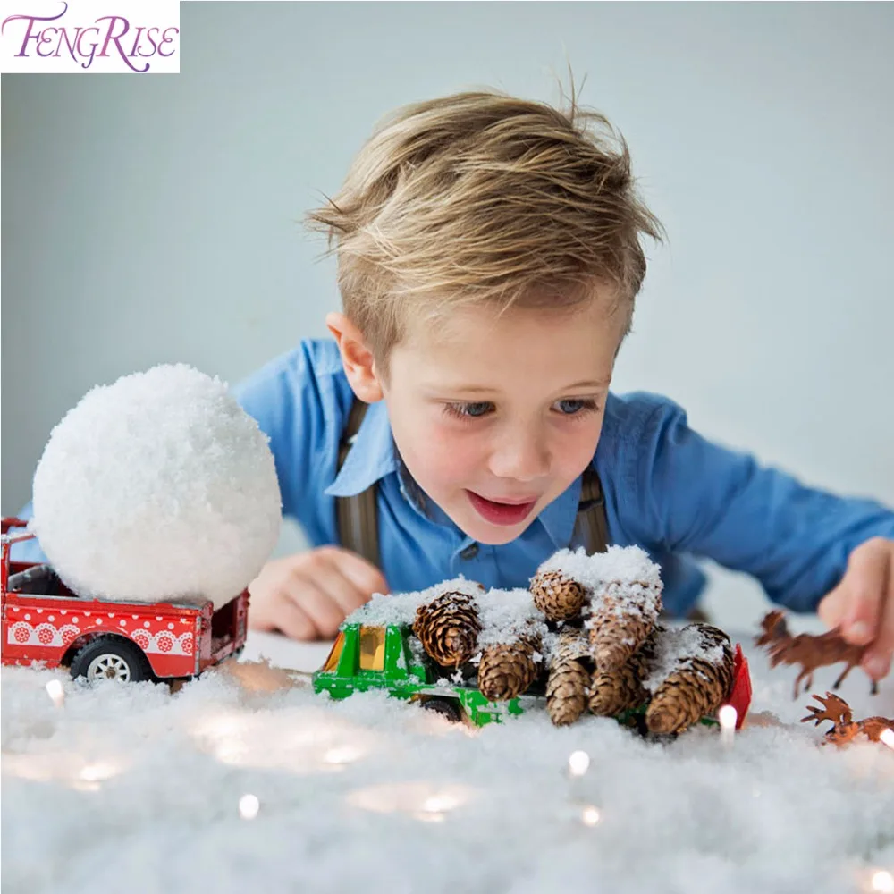

FENGRISE 1 Pack Instant Artificial Snow Fake Snow for Slime Magic Artificial Snowflakes Festival Party Decor Christmas Party