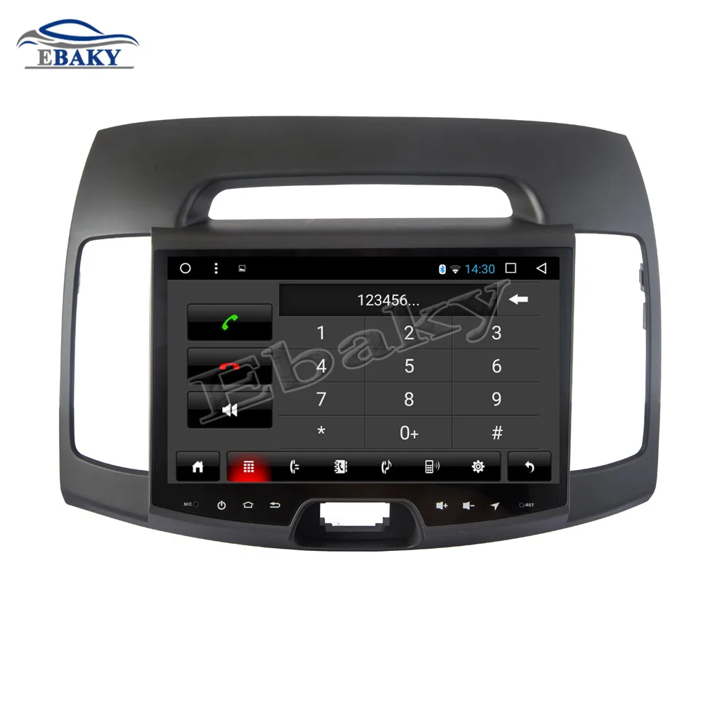 Flash Deal NaviTopia 9inch 1GB/2GB RAM Quad Core/Octa Core Android 7.1/8.1 Car DVD Radio for Hyundai Elantra 2015- with GPS/wifi 15