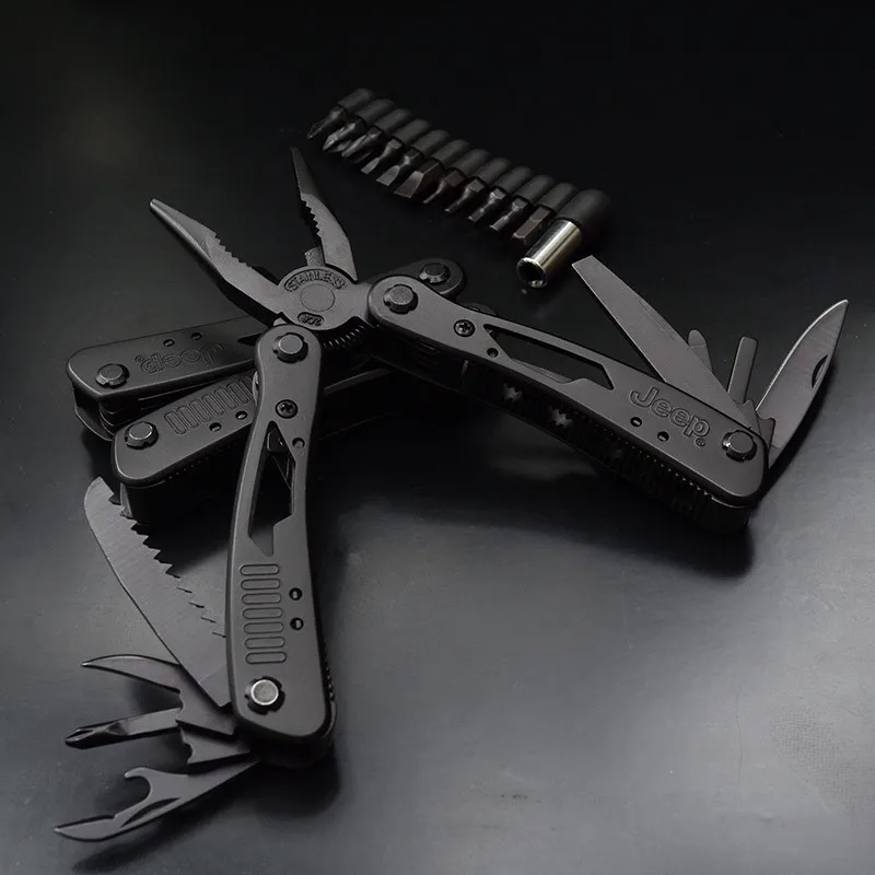 

High Quality Combination Folding Pliers Multi Tools Clamp And Knife Set Of Tools Portable Tongs Alicates Plegables