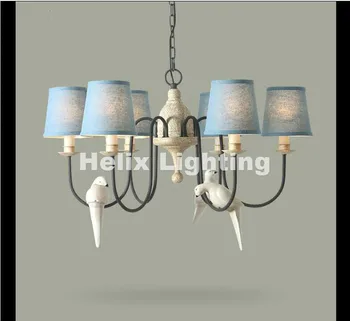 

Free Shipping Nordic Vintage Birds Pendant Lights Bird Design Lamps for Dining Room Restaurant Cafe Hanging Suspension Light