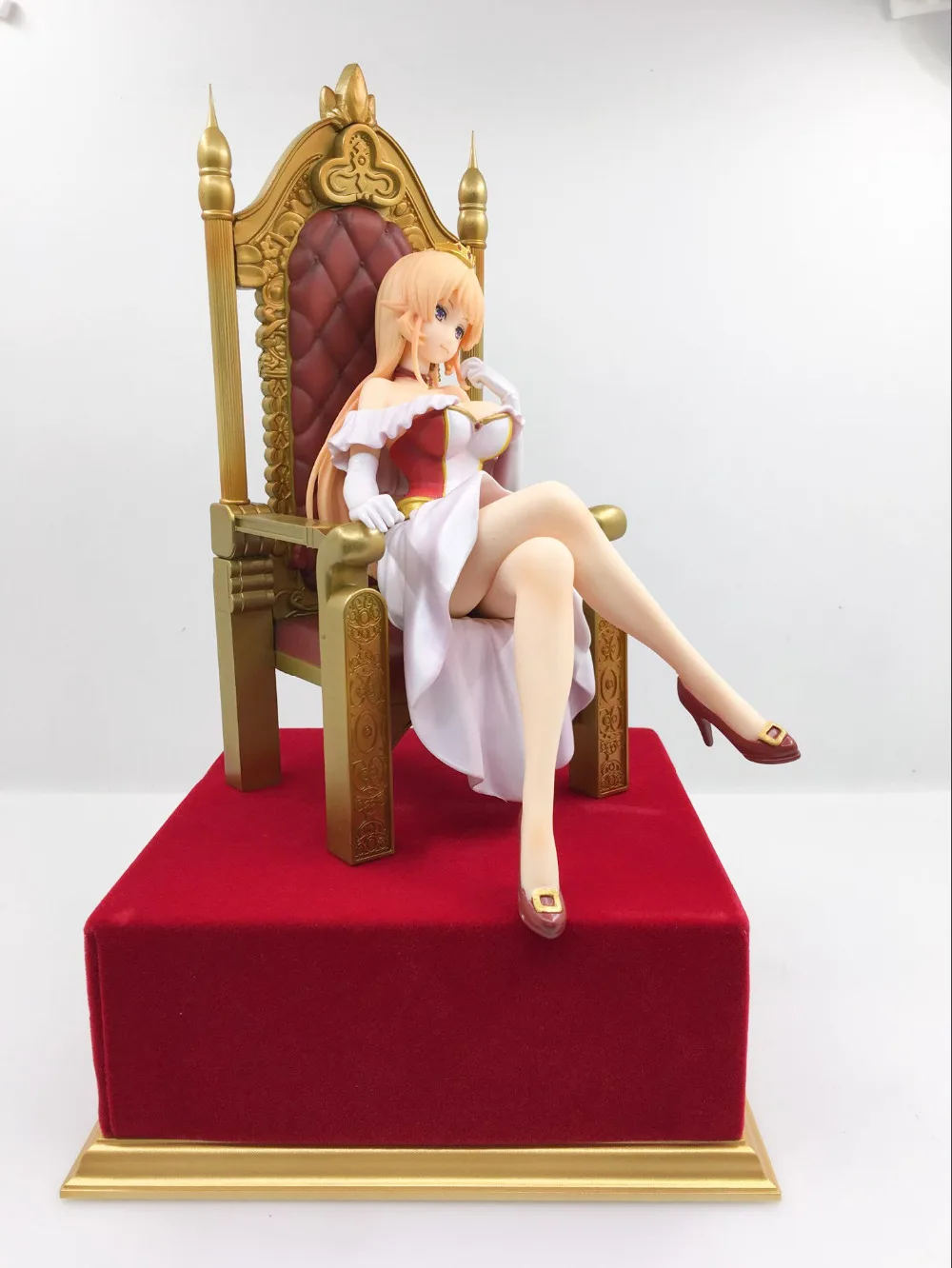 HKXZM Аниме Фигурка 22 см мультфильм Shokugeki No Soma Erina Nakiri 1/8 Масштаб Окрашенные ПВХ фигурка Студенческая Модель игрушка подарок