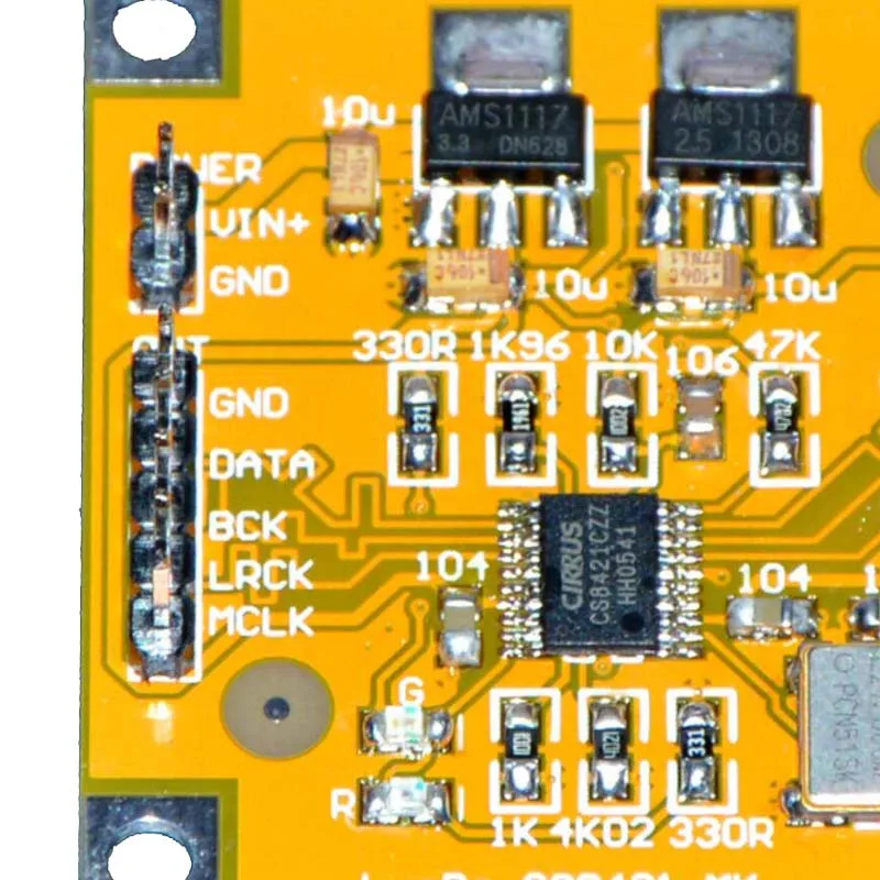 CS8421 ies частота дискретизации преобразования модуль частоты для Hifi усилитель DC одиночный 5 в A9-014