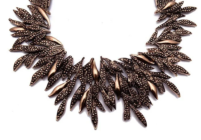 Винтажное ожерелье-чокер в стиле панк, женское многослойное металлическое ожерелье с большим воротником, женское индийское ретро большое ожерелье-чокер
